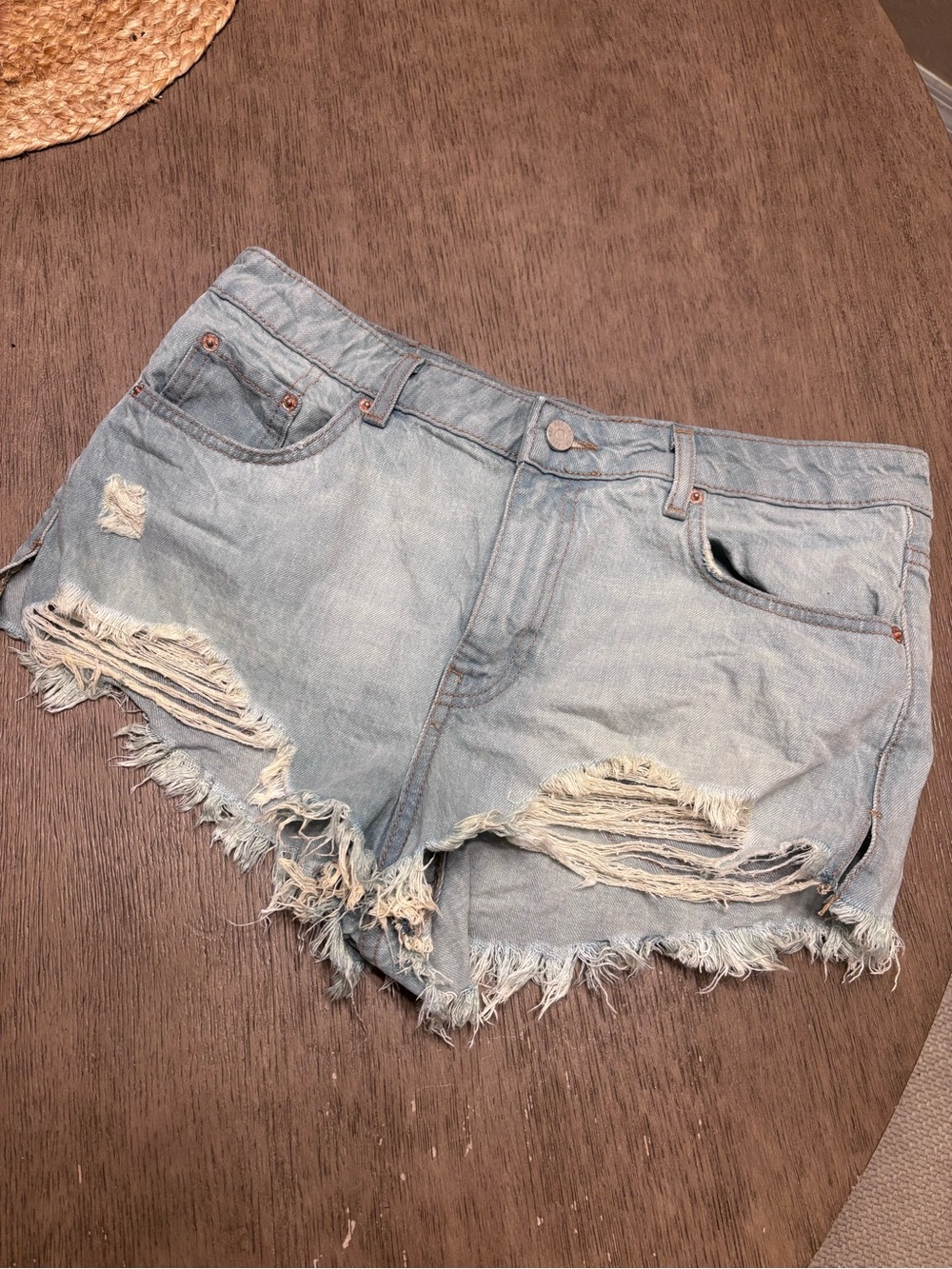Bdg High Rise SARAH TESSLER Cut Off Shorts 30